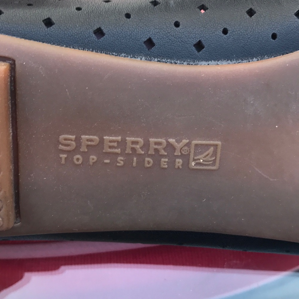 Sperry Top sided super cut black loafers - Picture 7 of 7